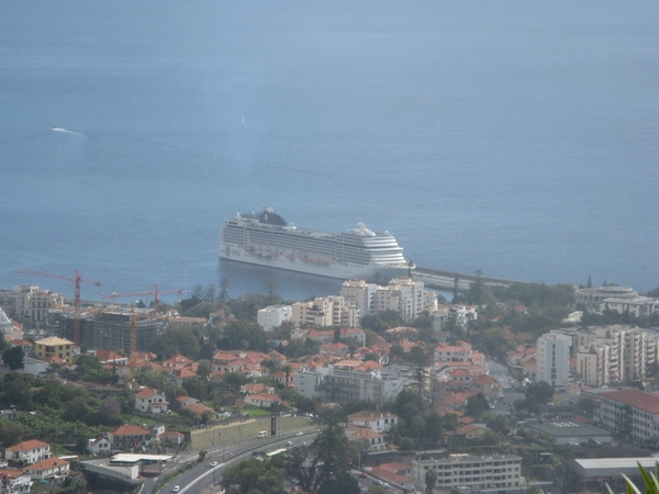 Madeira, daar ligt de boot