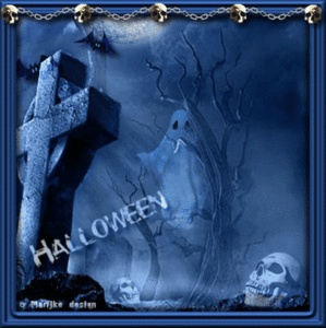 halloween spook kerkhof