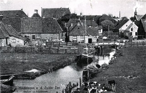 1920 Houwswijk Gezicht op Stoffelsbrug