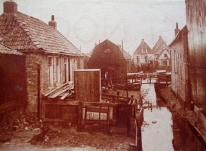 1925 Houwswijk Doorkijk vanaf Tuinen