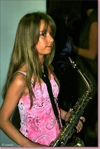 kleine saxofoniste