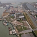 Luchtfoto zeehaven van Oostende