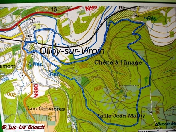 Ardennen Adeps wandeling Olloy-sur-Viroin