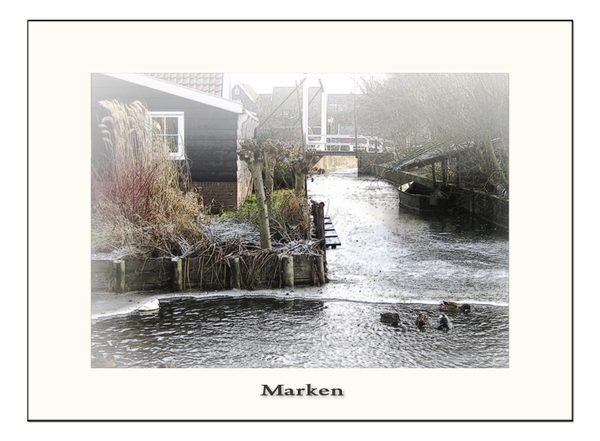Winter in Marken - Nederland