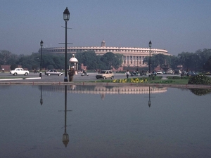 1d New Delhi _Parlement van India _Sansad Bhavan