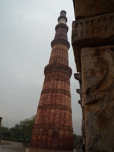 1d New Delhi _Qutb Minar _ de hoogste brikken minaret  _P1030323