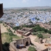 4b Jodhpur _Mehrangarh Fort _ zicht op de blauwe stad