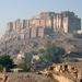 4b Jodhpur _Mehrangarh Fort _torent boven de stad uit