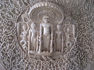 4c Ranakpur _Jain tempel _marmeren tekening