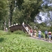 Gensingen - Voetgangersbrug over het riviertje de Nahe