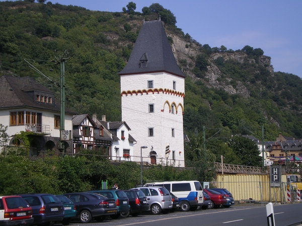 Bacharach - zicht op de Mnzturm