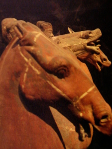 terracotta paarden