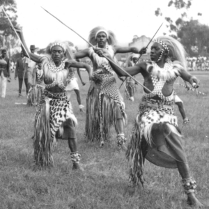 BUTARE 1959 - Ntore dansers