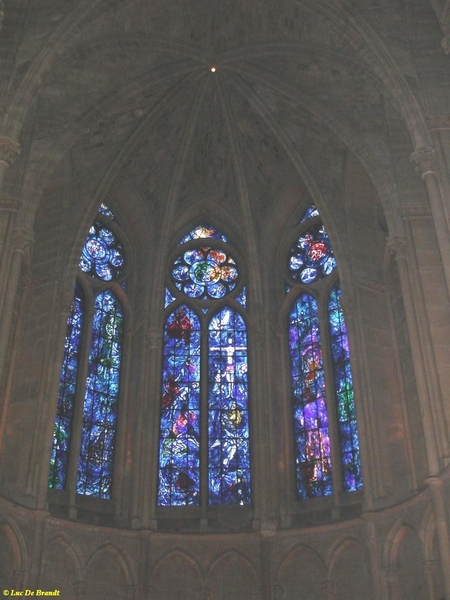 2006 Reims kathedraal glasraam Chagal
