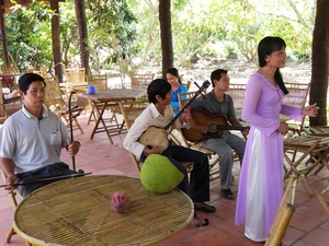 Volksliederen op Thoi Son Eiland