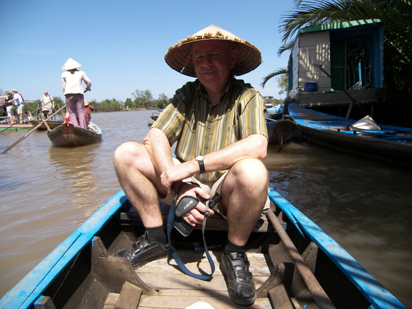 Varen op meanders van de Mekong Delta