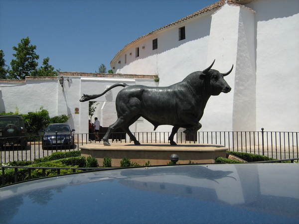 De oudste stierenarena bevindt zich in Ronda