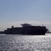 op n na het grootste containerschip ter wereld