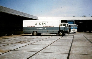 Bij het vervoercentrum Groningen 1979