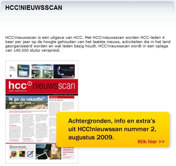 HCC Nieuwsscan