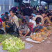 Morgen markt in Louang Natang