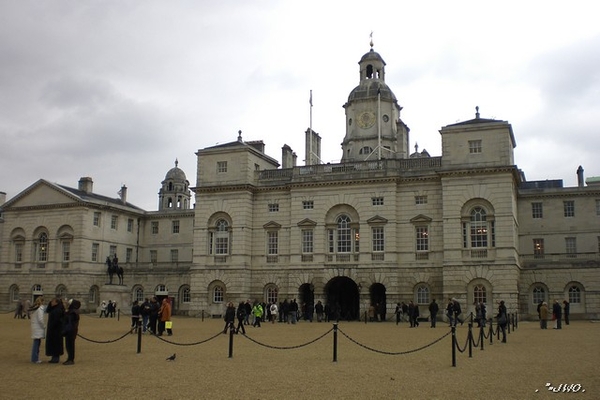 De kazerne van de Horse Guards.