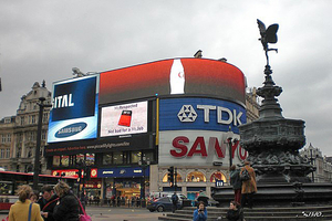 Picadilly Circus.