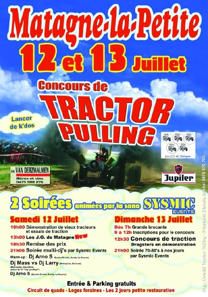 Matagne-la-Petite tractot pulling