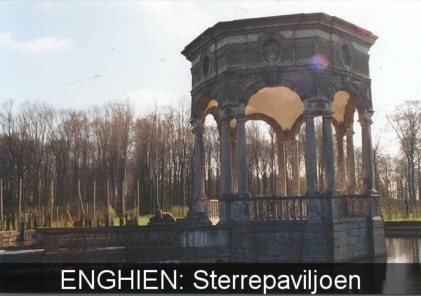 Enghien paviljoen in het park
