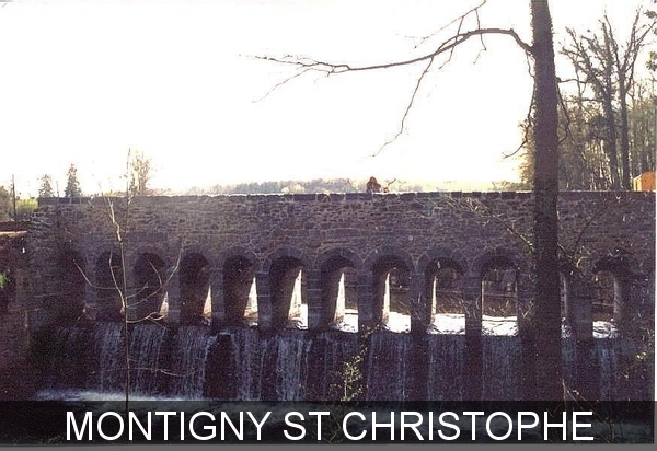 Montigny st Christofhe Romeinse brug
