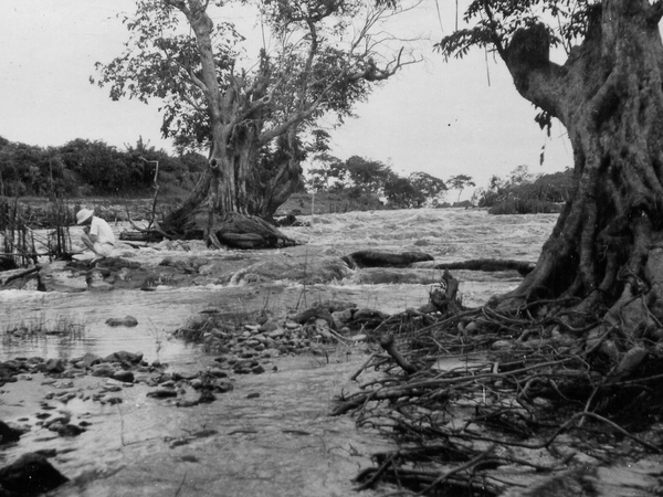 1953-Kongostroom (zijarm nabij Kinshasa)