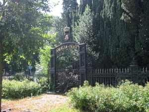 Het Amalia Park in Baarn (Hertogin Amalia van Saksen-Weimar)