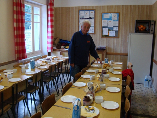 Tafeldekken voor 56 personen