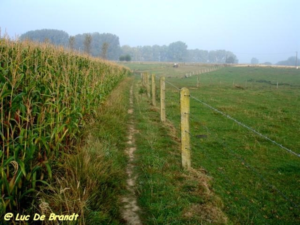 Vlaanderen Activia wandeling Kerksken
