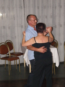 Freddy en Frieda aan het dansen