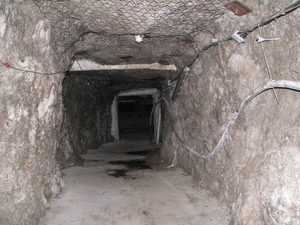 Bezoek aan het gangenstelsel in de rots van Gibraltar